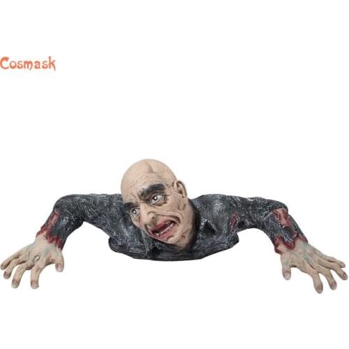 Cosmask Halloween Latex climbing props Adult Party costumes masks horror Carnival Cosplay party props