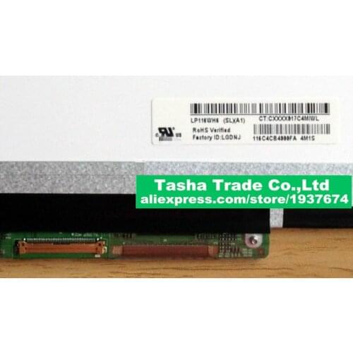 IPS LP116WH6 SLA1 LP116WH6 (SL)(A1) 11.6" WXGA HD LED Laptop Screen LCD Panel LEFT/RIGHT Screw Holes