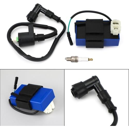 Topteng Ignition Coil Spark Plug CDI for Honda Sportrax 90 TRX90 2x4 93-05 30510-GF9-405 Motorcycle Parts