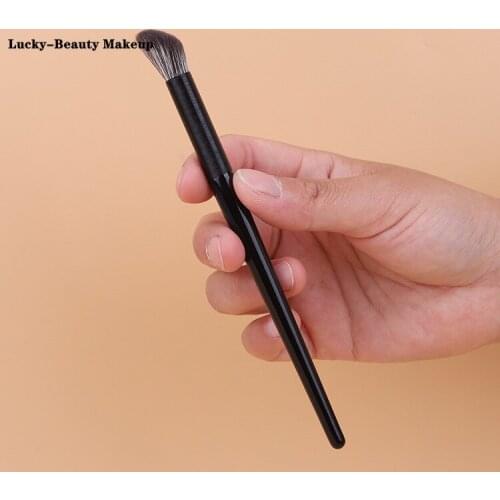 LuckyBeauty Contour Makeup Brush Face Sculpting Bronzer Contour Brush Angled Contour Brush Eyeshadow Nose Contour Blending Brush