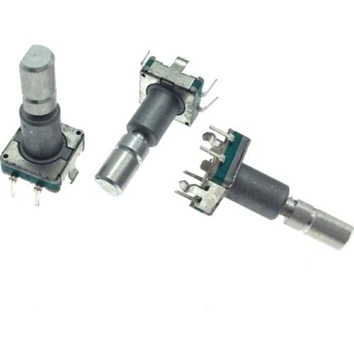 3pcs for ALPS EC11 encoder 30 positioning for Toyota car audio navigation volume switch shaft length 22.5mm