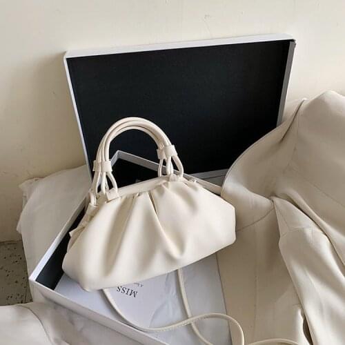 New Women Bag With Shoulder Handle Design Small PU Leather Crossbody Bags For Women 2021 Summer Female Elegant Shoulder Handbags