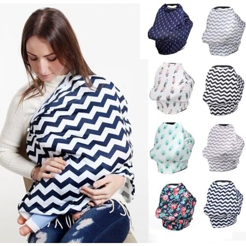 Sunbaby 2021 New Fashion Striped multifunctional car-covers nursing breastfeeding cover maternity clothes