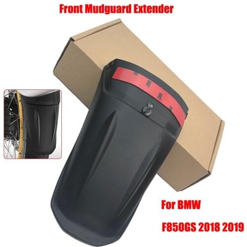 New Arrival! For BMW F850GS F 850 GS F850 GS 2018 2019 Motorcycle Black Front Mudguard Extender Fender Splash Extension Pad