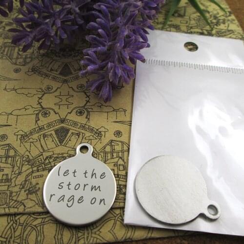 20pcs--"let the rage on "stainless steel charms more style for choosing DIY Charms pendants for necklace