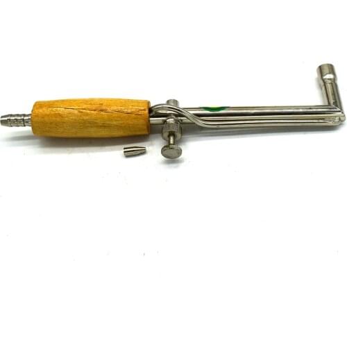 Adjustable Flame Gas Torch Solder With Wood Handle Pipe Jewelry Welding Tool