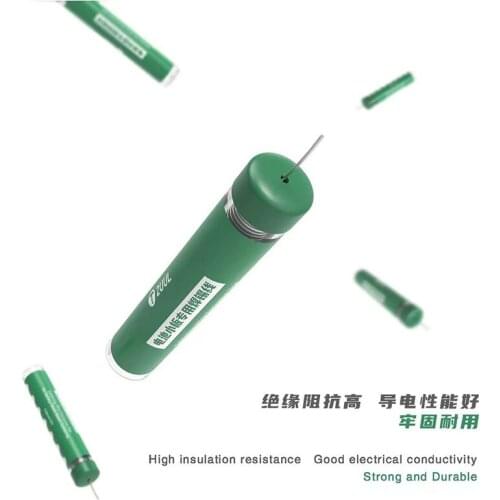 2UUL 3m 0.8mm Soldering Wire for Phone Battery Metal Board Repair No Need Spot Welding Machine