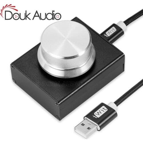Douk Audio Mini USB Volume Controller Lossless VOL Adjuster For Tablet PC Computer Speaker Audio