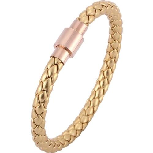 Luxury Leather Bracelets For Men 2021 Fashion Bracelets & Bangles Elegant Charm Jewelry Birthday Gift BB0528J