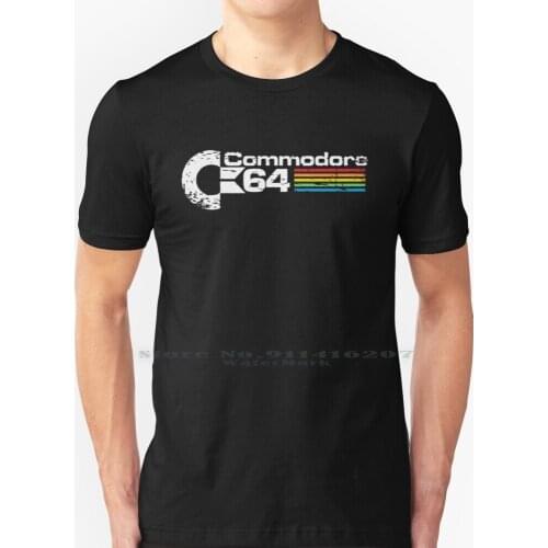 The Old Technology T Shirt 100% Pure Cotton Commodore 64 Commodore C64 Cbm64 Computer Vintage Retro Keyboard Monitor Technology