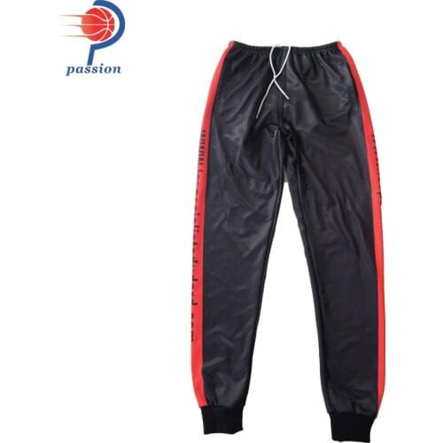 Sublimation Custom Unisex Sweatpants with Drawstrings and Two Side Pockets
