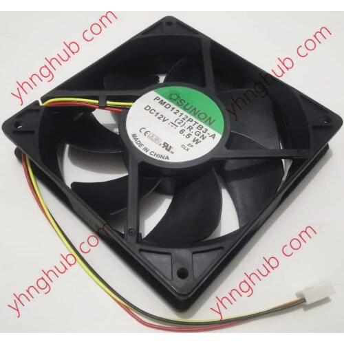 SUNON PMD1212PTB3-A (2).R.GN DC 12V 6.5W 3-Wire 120X120X25mm Server Cooling Fan