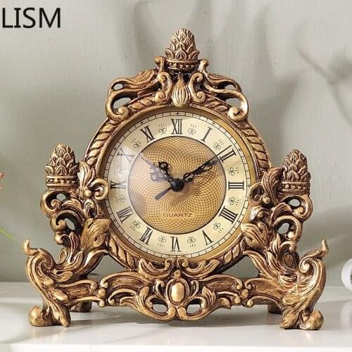 Vintage Decoration Table Clock Wall Decorations Living Room Wall Ornament Modern Clock Decoracion Para El Hogar