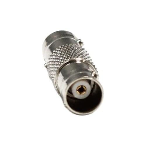 1pc BNC Female Switch BNC Female Jack RF coax adapter coupler connector straight nickelplated NEW