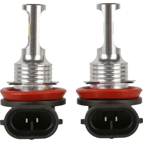 2Pcs H8/H11 LED Headlights White Light Constant Current 30W IP67 Bright Lamps for Vehicles