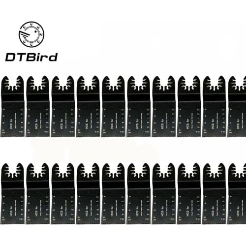 20pcs Multi-Function Bi-metal Precision Saw Blade Oscillating Multitool Saw Blade for Renovator Power Cutting Multimaster Tools