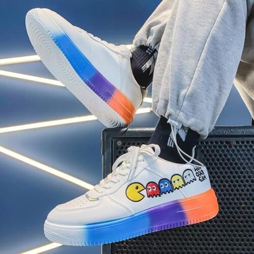 2021 Fashion Mens Casual Shoes High Quality Comfortable Outdoor Walking Shoes Light Breathable Sneakers Zapatillas Hombre