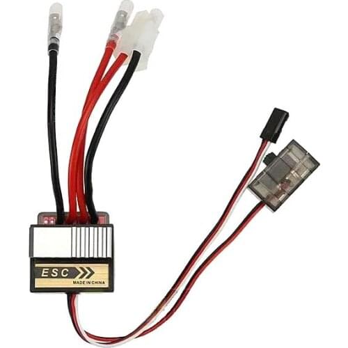 320A 2S Brushed ESC Bi-Direction For 1/8 1/10 RC Car/Boat 540/550 Motor