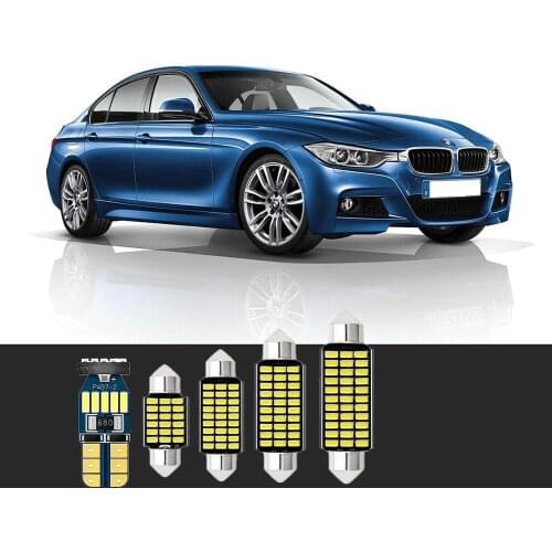 6pcs car reading light white LED T10&36 For BMW 120i 318i 323i 528i 325i 328d 335is 435i 520i 530xi I3 I8 X1 X2 X3 X4 X5 X6