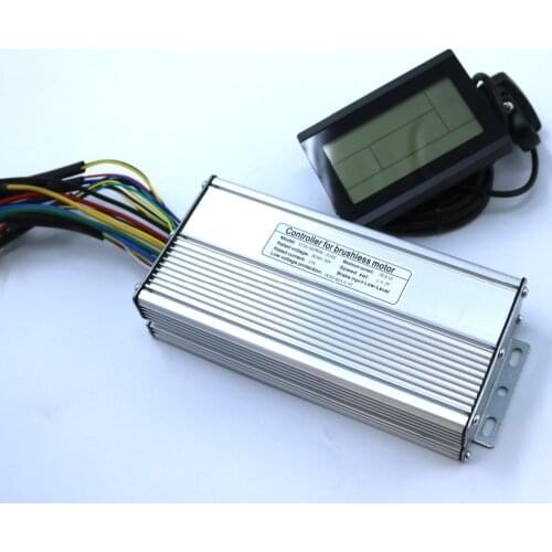 800W-1000W 35Amax 48V Brushless DC Motor Controller Ebike Controller +KT-LCD3 Display One Set