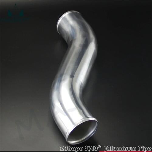 89mm 3.5" inch Z Shape S Shape Aluminum Turbo Intercooler Pipe Piping Tubing