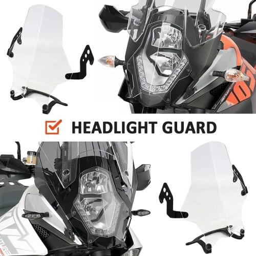 For 1290 Super Adventure /T 2015 2016 /2017 Motorcycle Accessories Headlight Guard Protective Cover