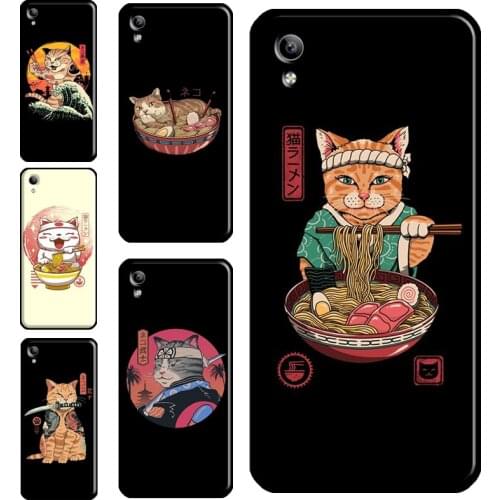 Neko Ramen Japan Cat Anime Case For Vivo Y91C Y81 S1 Y1S Y12 Y15 Y17 Y19 Y20 Y30 Y50 Y70 V11 V17 Neo V20 SE Y11 2019