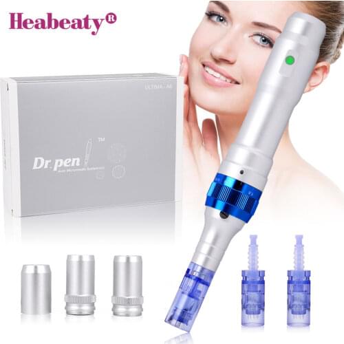 Electric Ultima Dr. Pen A6 Microneedle Derma Pen With Cartridges Needles Wrinkle Scar Removal Dr.Pen A6 Microneedles Derma Pen