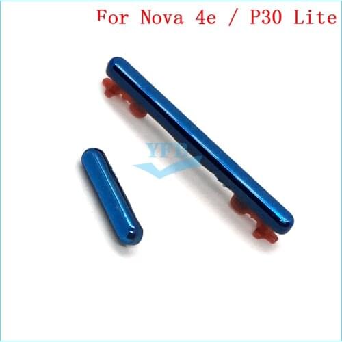 For Huawei Nova 4e / P30 Lite Power Button ON OFF Volume Up Down Side Button Key