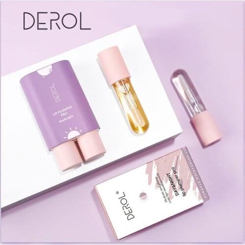 Day Night Instant Volume Lips Plumper Oil Moisturizing Repairing Reduce Lip Fine Line Cosmetics Sexy Lip Plump Enhancer TSLM1