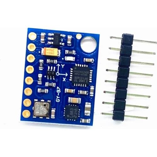GY-87 10DOF Module MPU6050 HMC5883L BMP180 GY87 Sensor Module 3V-5V GY87 For Arduino Power High Accurancy