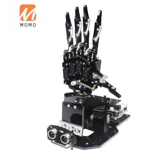 Hiwonder uHandbit STEAM Education Binoic Hand Robotic Arm Code Learning based on Microbit