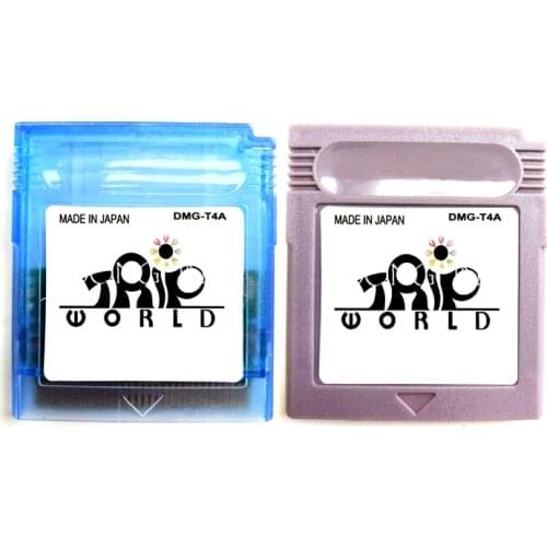 Trip World Memory Cartridge for 16 Bit Handheld Video Game Console Card Accessories