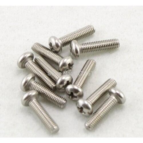 Metric M3*16mm Stainless steel Cross Recessed Pan Head Screws Fasteners