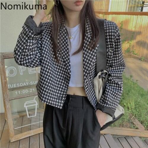 Женские короткие куртки Nomikuma China At AliExpress