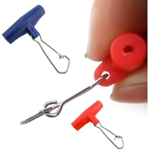 10/20PCS Plastic Head Swivel Nice Hooked Snap Interlock Zip Slider High-strength Sinker Slides Swivels for Braid Fishing Line