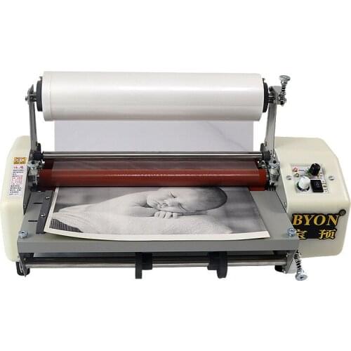 Fully Automatic Film Presses Hot And Cold Mounting Dual Use Photo Efficient Film Passing Machine Electric Laminating Machine