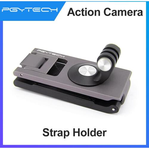 PGYTECH Osmo Pocket Action Strap Holder Original Accessories Safely Fix Osmo Action To A Backpack Shoulder Strap Which Helps
