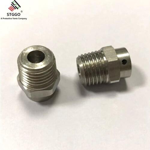 Metal NPT 1/4-18 Air Permeable ePTFE Membrane Factory Sale Protective Vent