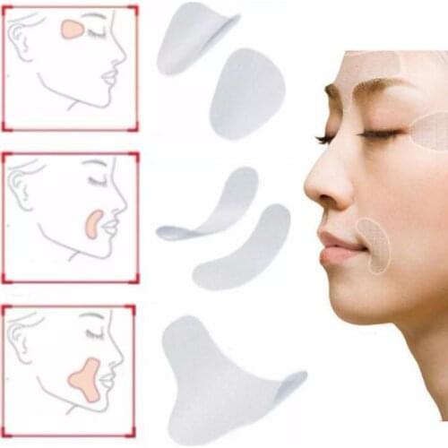 12/27/24pcs Thin Face Stickers Facial Line Wrinkle Sagging Skin Lift Up Tape Frown Smile Lines Forehead Anti-Wrinkle Patches
