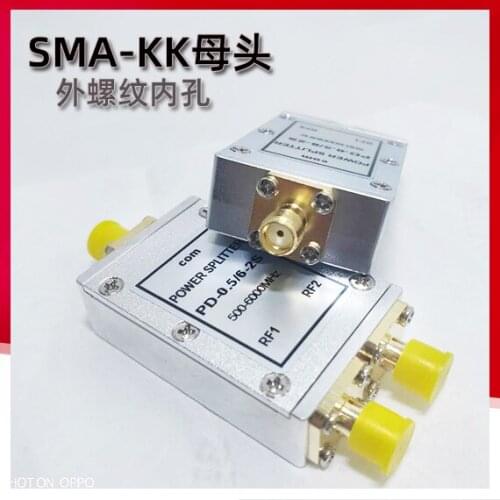 500m-6g RF power divider WiFi / SMA 1 / 2 / HF 2 / divider