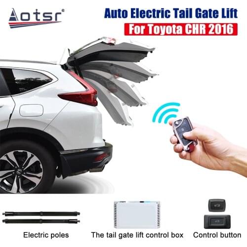 Car Accessories Easy ElectricTail Gate Lift For Toyota CHR 18 - 19 Car One Foot Activated Trunk Boot Auto Kick Sensor Rear Door