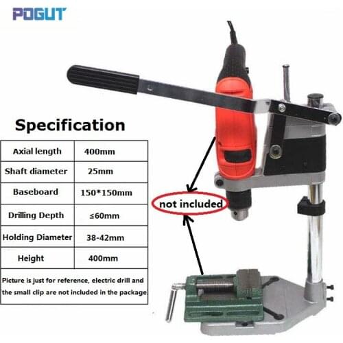 FREE SHIPPING! Drill stand Press Holder for 42mm electric drill machine tools workbench stand dill holder