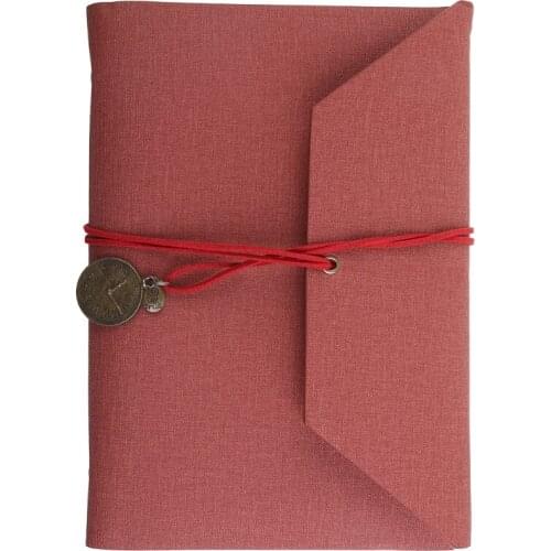 A5 Loose-Leaf Tri-fold Travel Handbook Pu Leather Notebook Stationery Notepad Multi-Purpose Scrapbook Convenient 8 Colors