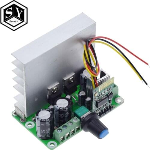 Bluetooth 4.2 TDA2030 15w+15W Double channel amplifier board Module 10V-30V With heat sink car for USB Speaker,Portable Speaker
