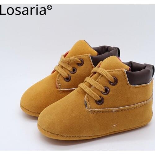 Losaria Booties for Newborns 0-18 Months Ankle Boots for Boys Sports Footwear Outdoor Breathable Lacing Kids Boy Hiking Shoes