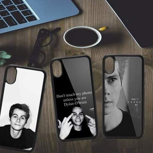 Dylan O'Brien Teen Wolf cool luxury protective coque Phone Case PC for iPhone 11 12 pro XS MAX 8 7 6 6S Plus X 5S SE 2020 XR