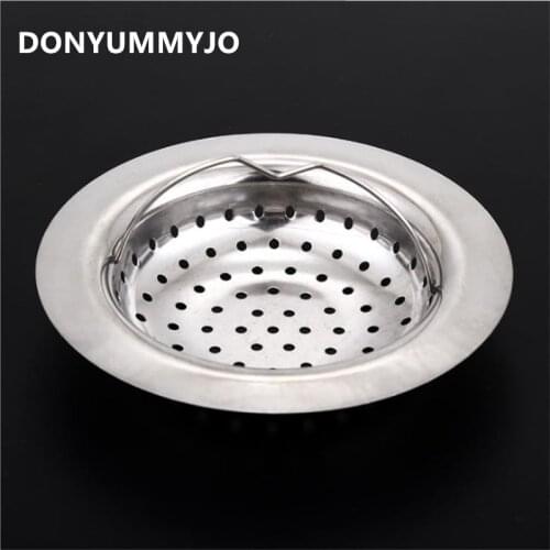 DONYUMMYJO 1Pcs Bathroom And Kitchen Sink Sewer Drain Filter Pool Stainless Steel Filter And Drain
