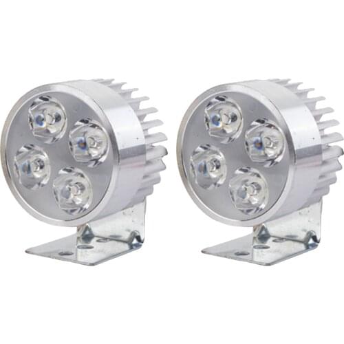 2 inch Round LED Motorcycle Headlight Light, Universal Compatible with Harley Universal