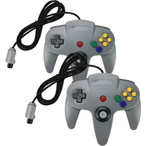 N64 Controller Joystick Gamepad Long Wired For Nintendo 64 Console Games For Nintendo Gamepad Console Joystick Dualshock Control